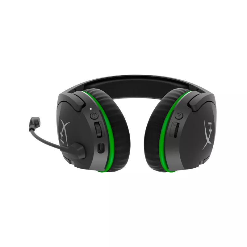 HyperX CloudX Stinger - headset gaming (preto-verde) - Xbox (HX-HSCSX-BK/WW)