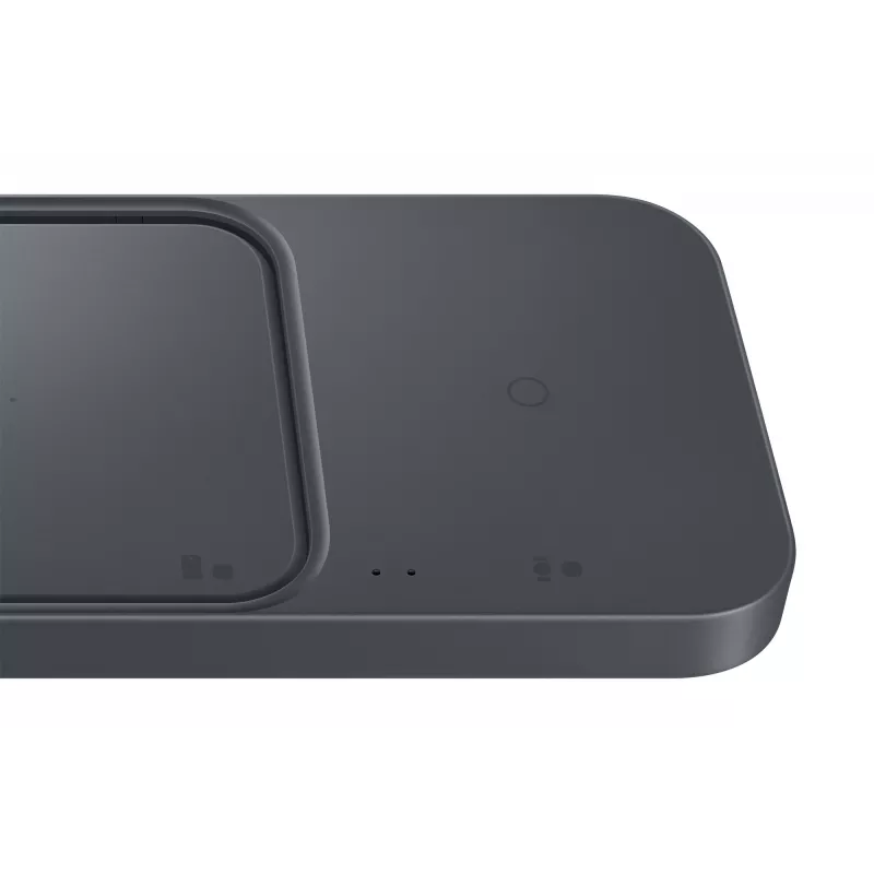 Carregador USB sem fios para interiores Samsung EP-P5400 — 15 W, cinzento, para smartphone, auscultadores, smartwatch