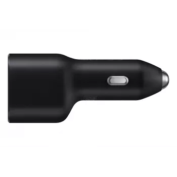 Carregador de automóvel Samsung EP-L4020 40W (entrada 12V) USB-C 25W+15W preto para smartphones