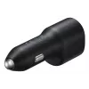 Carregador de automóvel Samsung EP-L4020 40W (entrada 12V) USB-C 25W+15W preto para smartphones