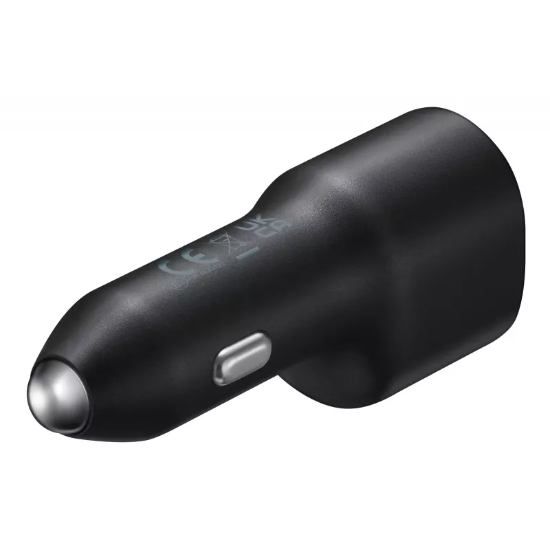 Carregador de automóvel Samsung EP-L4020 40W (entrada 12V) USB-C 25W+15W preto para smartphones