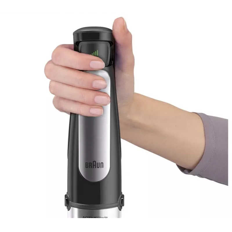 Braun MQ 7000X 0,6 L varinha mágica 1000 W preto, aço acetinado