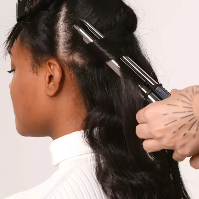 BaByliss Pro Elipsis 3000 alisador de cabelo, 55 W, cabo de 2,7 m, preto