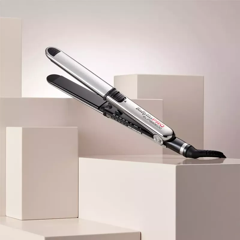 BaByliss Pro Elipsis 3000 alisador de cabelo, 55 W, cabo de 2,7 m, preto
