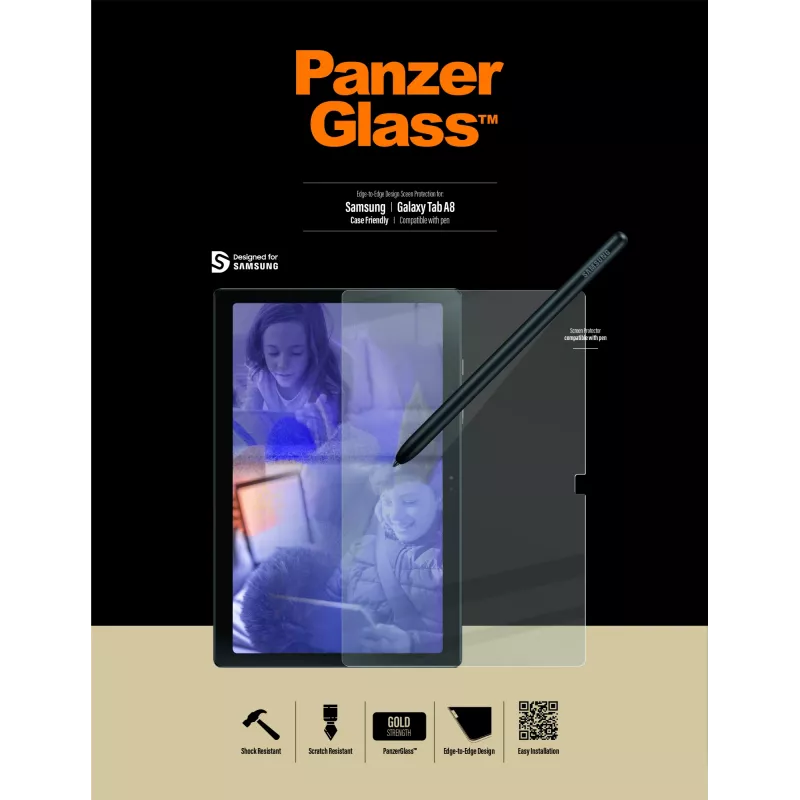 PanzerGlass película de vidro para Samsung Galaxy Tab A8