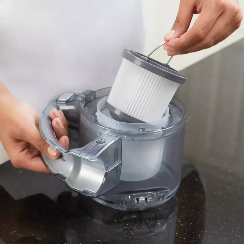 Black & Decker PD1820L-QW Flexi aspirador de mão, cromado