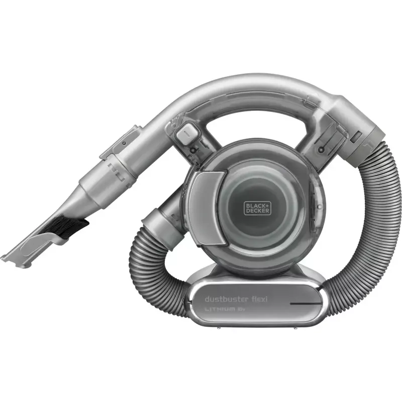 Black & Decker PD1820L-QW Flexi aspirador de mão, cromado