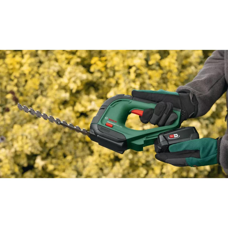 Tesoura de relva sem fios Bosch AdvancedShear 18V-10 10 cm iões de lítio (Li-Ion) preto, verde
