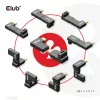 Conjunto de adaptadores USB Type-C Gen2 em ângulo, 2 unid. CLUB3D CAC-1528 — USB-C para USB-C, suporta 4K@120Hz