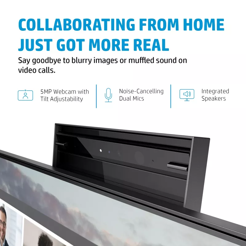 HP E24m G4 monitor de conferência FHD USB-C, 60,5 cm (23,8 polegadas), 1920 x 1080 píxeis, Full HD, LCD, 5 ms, preto