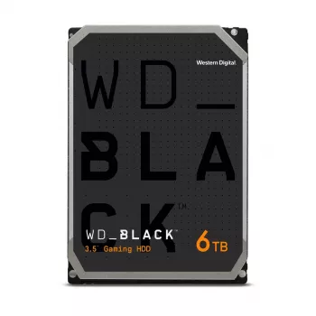 WESTERN DIGITAL disco rígido - Wd Black WD6004FZWX - 6TB - SATA 6Gb/s - 3,5 polegadas - 7200 rpm - 128 MB de memória intermédia