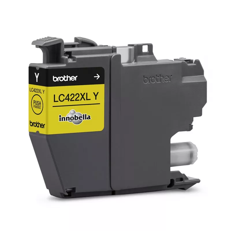 Tinteiro Brother LC-422XLY 1 unid. Original Amarelo