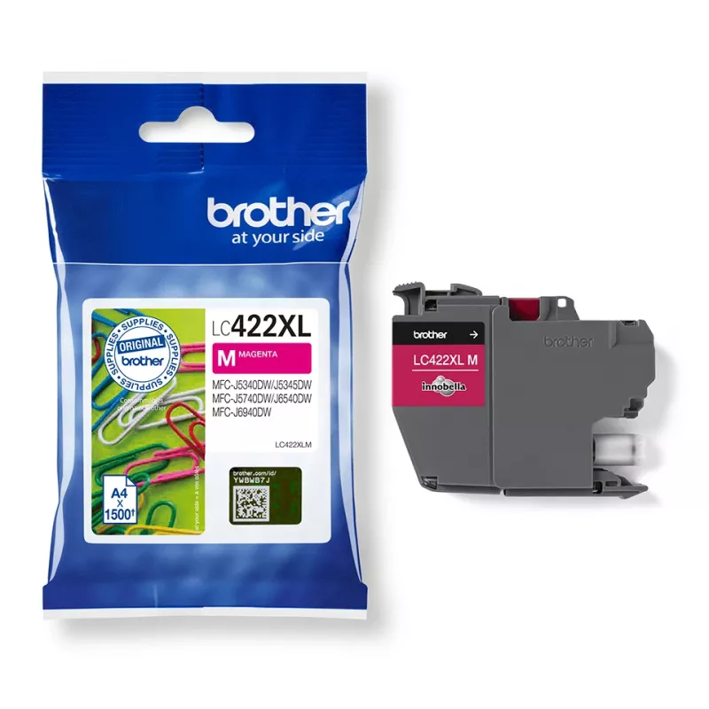 Tinteiro Brother LC422XLM 1 unid. Original Magenta