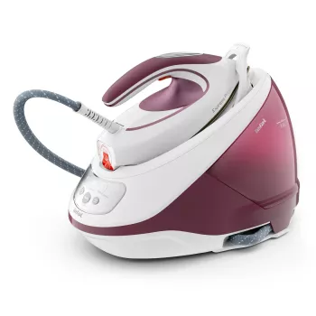 Ferro de engomar Tefal Express Protect SV9201 2800 W 1,8 L Semirrevestimento Durilium AirGlide Autoclean Roxo, Branco
