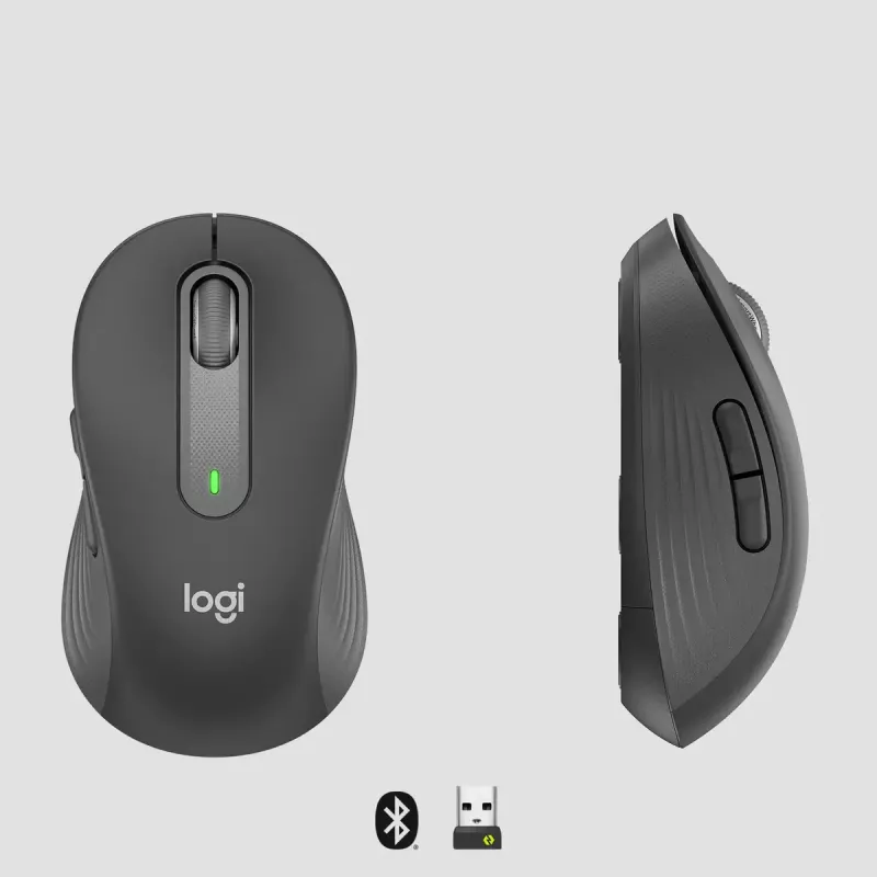 Rato sem fios LOGITECH Signature M650 L – Para mãos grandes – Destro – Grafite