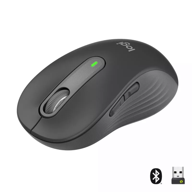 Rato sem fios LOGITECH Signature M650 L – Para mãos grandes – Destro – Grafite