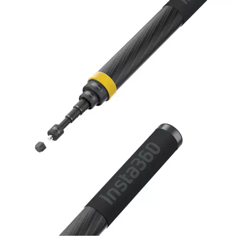 Pau de selfie Insta360 DINEESS/B Preto Amarelo