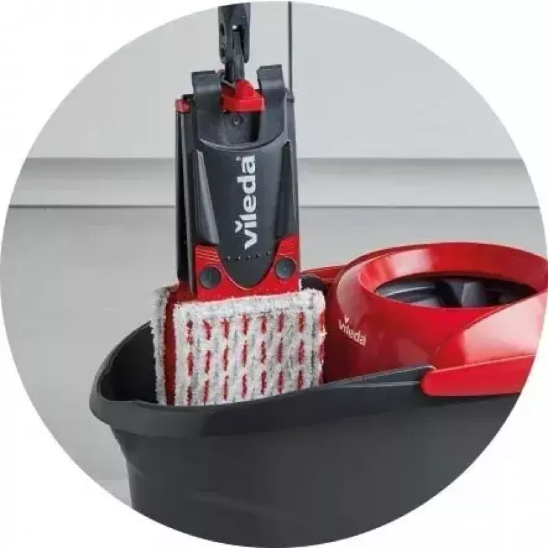 Recarga de esfregona Vileda vermelho/branco