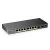 Switch Zyxel GS1100-10HP v2 Não gerido Gigabit Ethernet (10/100/1000) Power over Ethernet (PoE) Preto