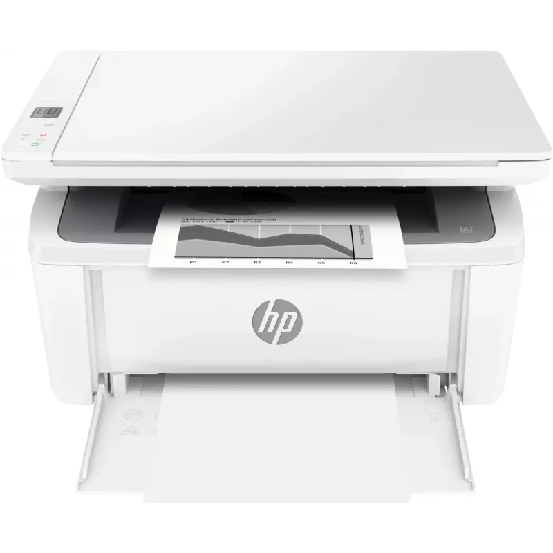 Impressora laser multifunções HP LaserJet MFP M140w — Mono, 20 ppm, 600×600 DPI, A4, Wi‑Fi, Ethernet, Branco
