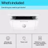 Impressora laser multifunções HP LaserJet MFP M140w — Mono, 20 ppm, 600×600 DPI, A4, Wi‑Fi, Ethernet, Branco
