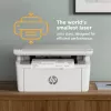 Impressora laser multifunções HP LaserJet MFP M140w — Mono, 20 ppm, 600×600 DPI, A4, Wi‑Fi, Ethernet, Branco