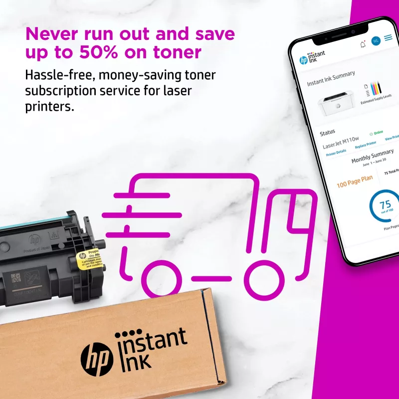 Impressora HP LaserJet M110w, Laser, 600 x 600 DPI, A4, 20 ppm, Com capacidade de rede, Branco