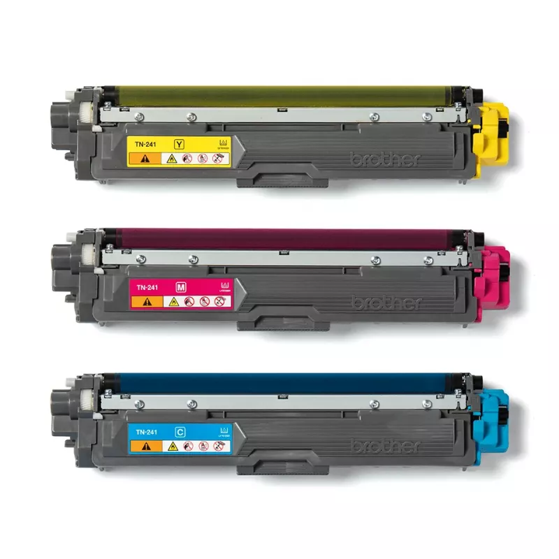Multipack de toner Brother TN241CMY 2200 páginas Ciano Magenta Amarelo