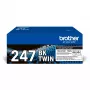 Toner Brother TN247BK TWIN - 3000 páginas - Preto