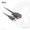 Cabo DisplayPort para VGA M/M CLUB3D CAC-1012 2m