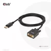 Cabo DisplayPort para VGA M/M CLUB3D CAC-1012 2m