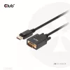 Cabo DisplayPort para VGA M/M CLUB3D CAC-1012 2m