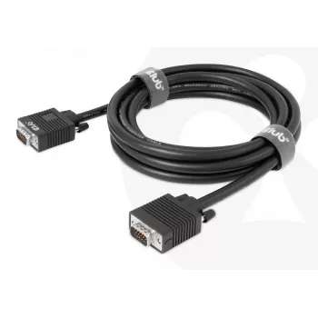Cabo VGA bidirecional M/M 3 m 28AWG CLUB3D CAC-1703