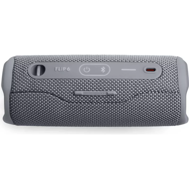 Altifalante estéreo portátil JBL Flip 6 cinzento