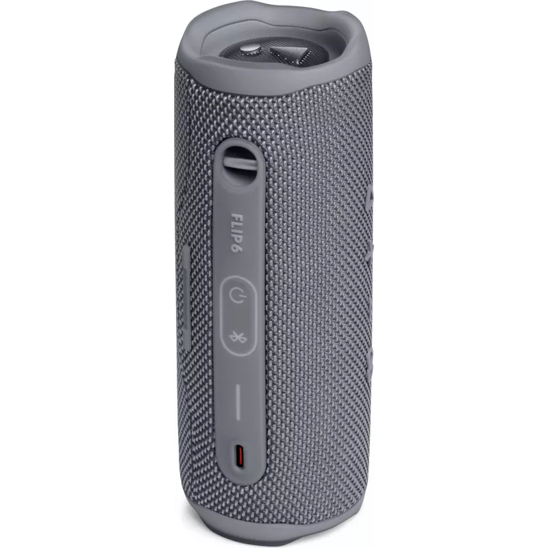 Altifalante estéreo portátil JBL Flip 6 cinzento