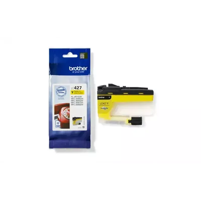 Tinteiro Brother LC-427Y 1 unid. original amarelo