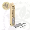 Hub USB Gen1 Type-C 9 em 1 CLUB3D com HDMI, VGA, 2x USB Gen1 Type-A, RJ45, slots para cartões SD/Micro SD e conector fêmea USB Gen1 Type-C