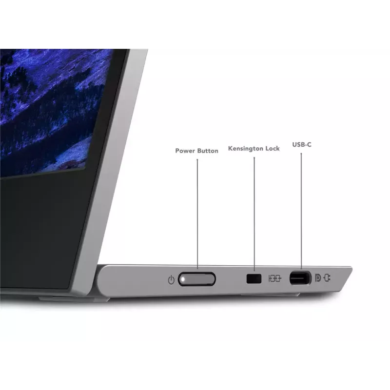 Monitor Lenovo L15 15,6 polegadas LED IPS Full HD 1920×1080, 60 Hz, 14 ms, 250 cd/m², USB-C PD 65 W, VESA, altura ajustável