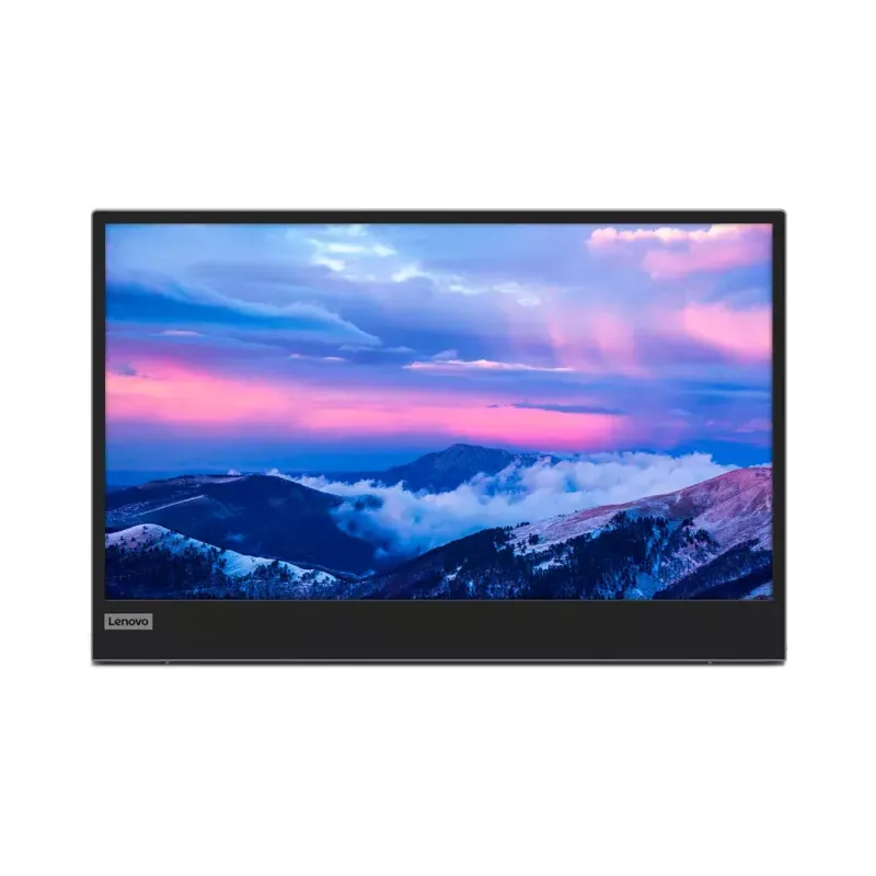 Monitor Lenovo L15 15,6 polegadas LED IPS Full HD 1920×1080, 60 Hz, 14 ms, 250 cd/m², USB-C PD 65 W, VESA, altura ajustável