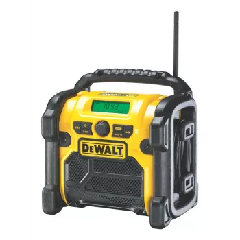 Rádio compacto sem fios Li-Ion DAB+/FM DEWALT – apenas aparelho