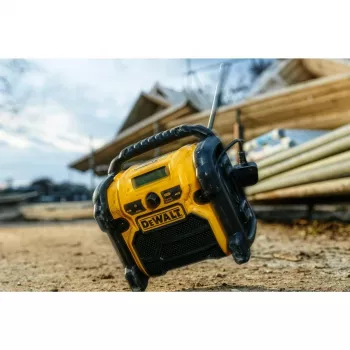 Rádio compacto sem fios Li-Ion DAB+/FM DEWALT – apenas aparelho