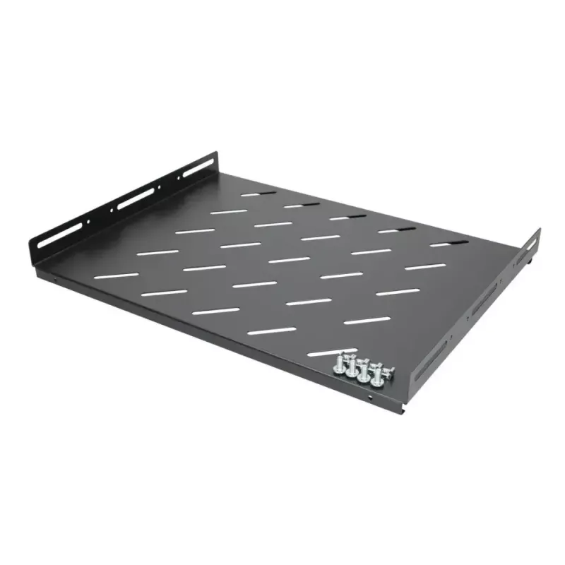 Prateleira para rack Extralink EX.19096 preto aço 19 polegadas 350 mm