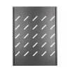 Prateleira para rack Extralink EX.19096 preto aço 19 polegadas 350 mm
