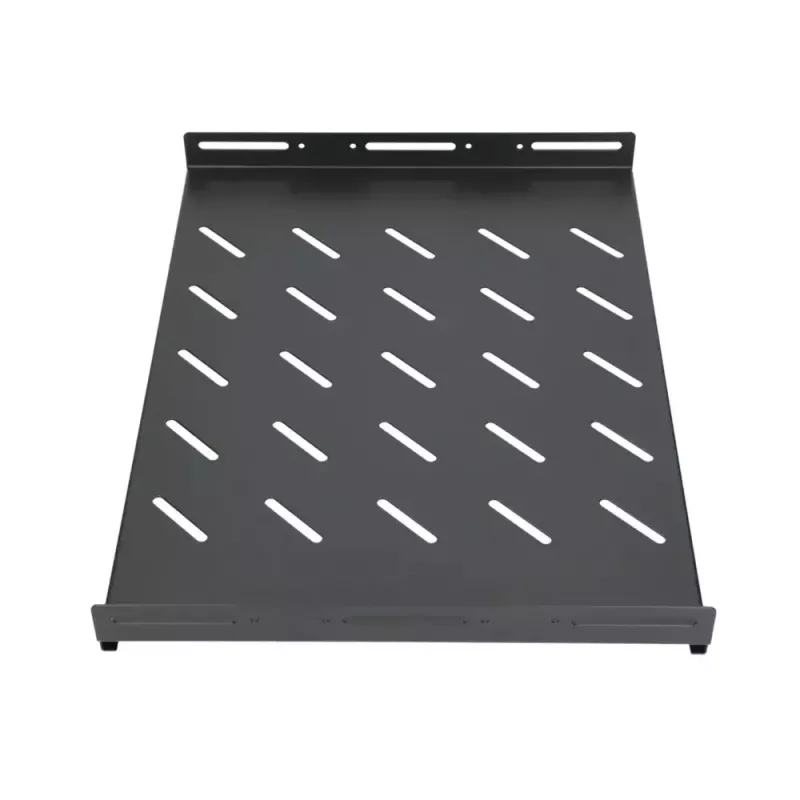 Prateleira para rack Extralink EX.19096 preto aço 19 polegadas 350 mm