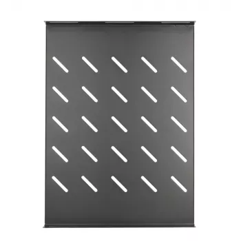 Prateleira para rack Extralink EX.19096 preto aço 19 polegadas 350 mm