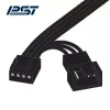 ARCTIC P12 Slim PWM PST ventoinha de caixa 120 mm, pack de 3, preta