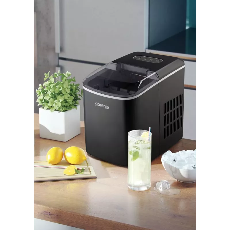 Gorenje IMC1200B máquina de cubos de gelo, 120 W, 2,2 l, preta