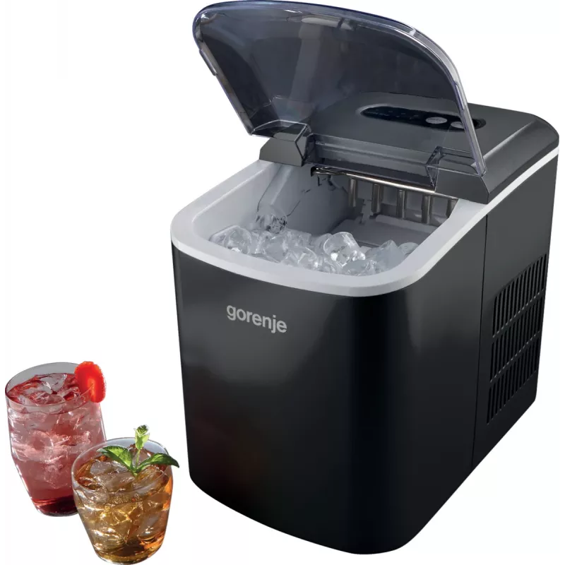 Gorenje IMC1200B máquina de cubos de gelo, 120 W, 2,2 l, preta