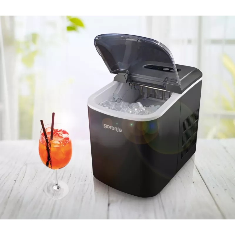 Gorenje IMC1200B máquina de cubos de gelo, 120 W, 2,2 l, preta
