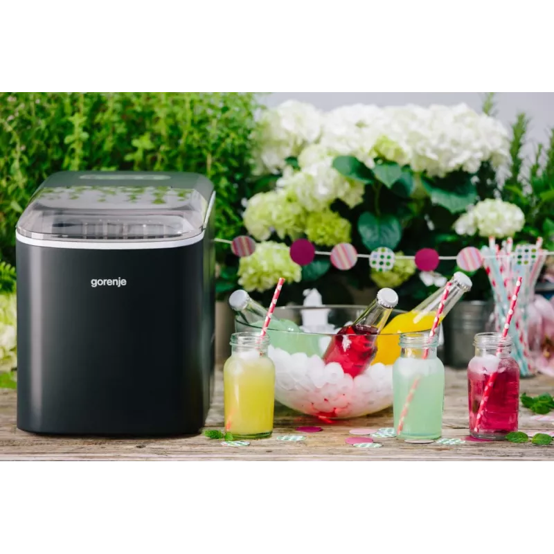 Gorenje IMC1200B máquina de cubos de gelo, 120 W, 2,2 l, preta